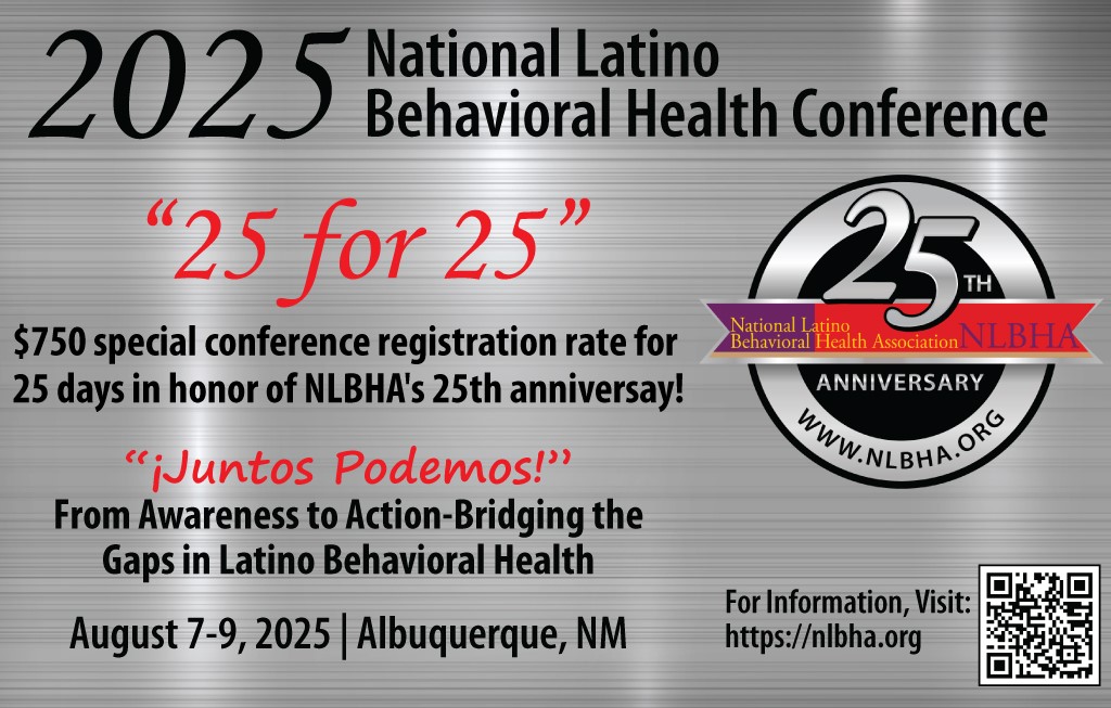 Flyer on a silver background with announcement of $750 registration rate as part of 25 for 25 special